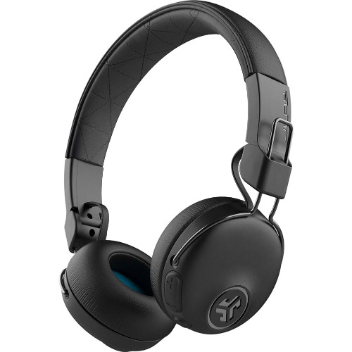 Casti audio On-Ear JLab Studio, Active Noise Cancelling (ANC), Wireless, Bluetooth, Negru