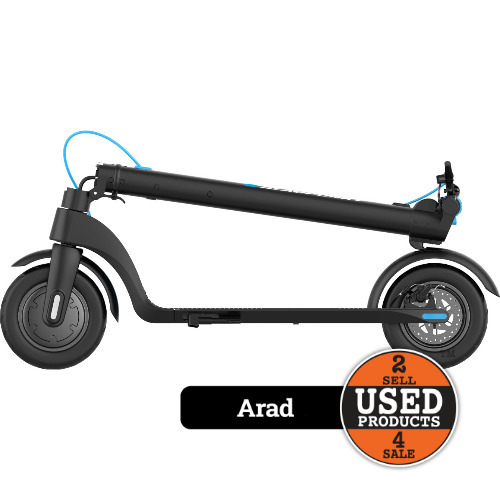 Trotineta electrica Blaupunkt ESC808, viteza max. 25 km/h (3 viteze), autonomie max. 20 km, pliabila, motor 350W, cruise control, roti 8.5 inch tubeless - imagine 3