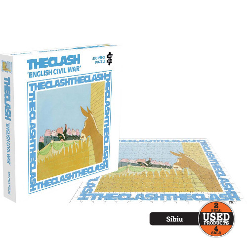 Rock Saws "The Clash - English Civil War" Puzzle 500 piese