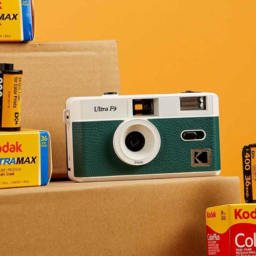 Aparat foto cu film KODAK Ultra F9, reutilizabil, 35mm, Dark Green - imagine 2