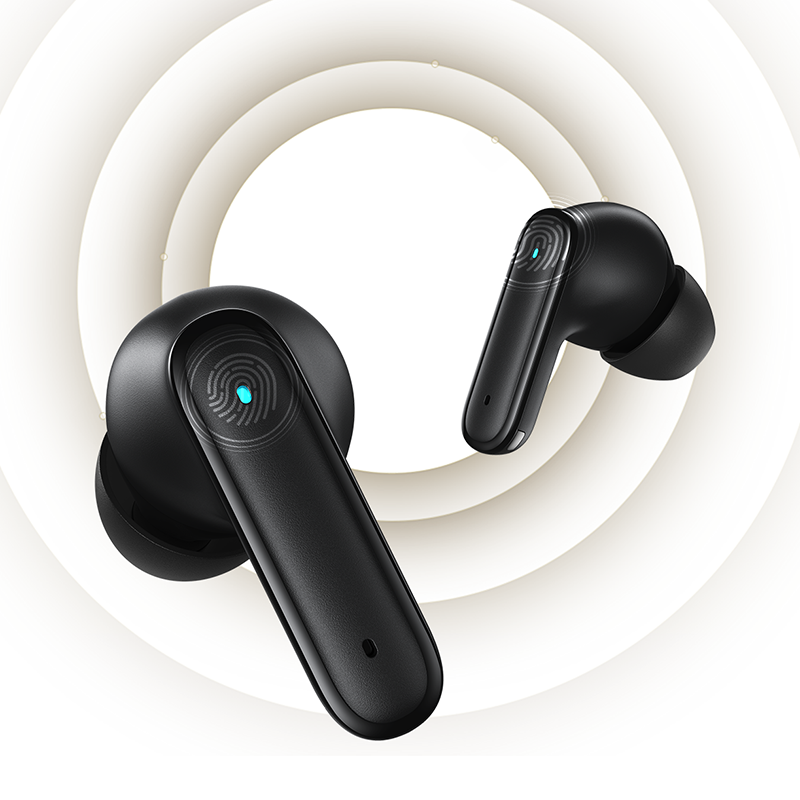 Casti USAMS Echo E05, TWS, Bluetooth, In-Ear, Negru - imagine 2