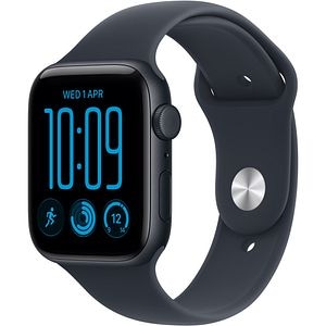 Apple Watch Series 12, A3587 GPS + Cellular, 46mm, Black Aluminium Case, Black Sport Band - imagine 2