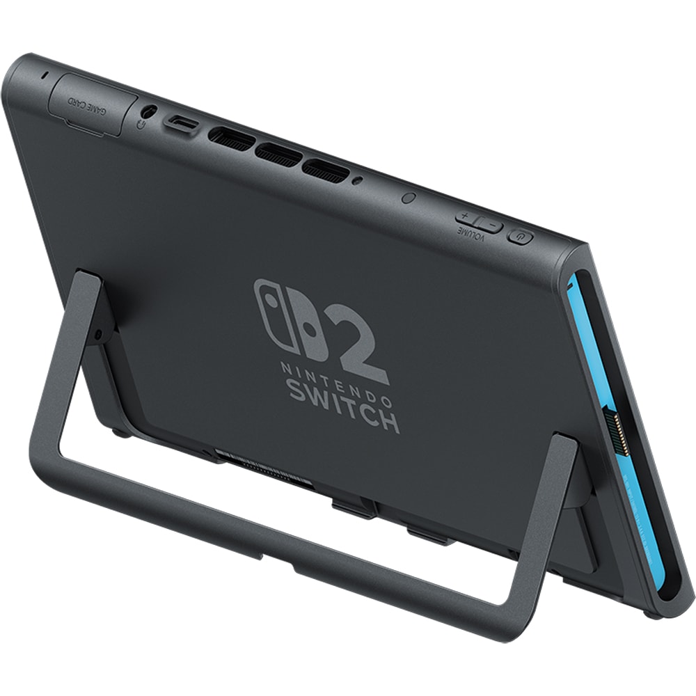 Consola Nintendo Switch 2, Display 7.9 inch, 120Hz, Wi-Fi 6, USB-C, Blue/Light Red JoyCon + Joc Mario Kart World(Cod) - imagine 3