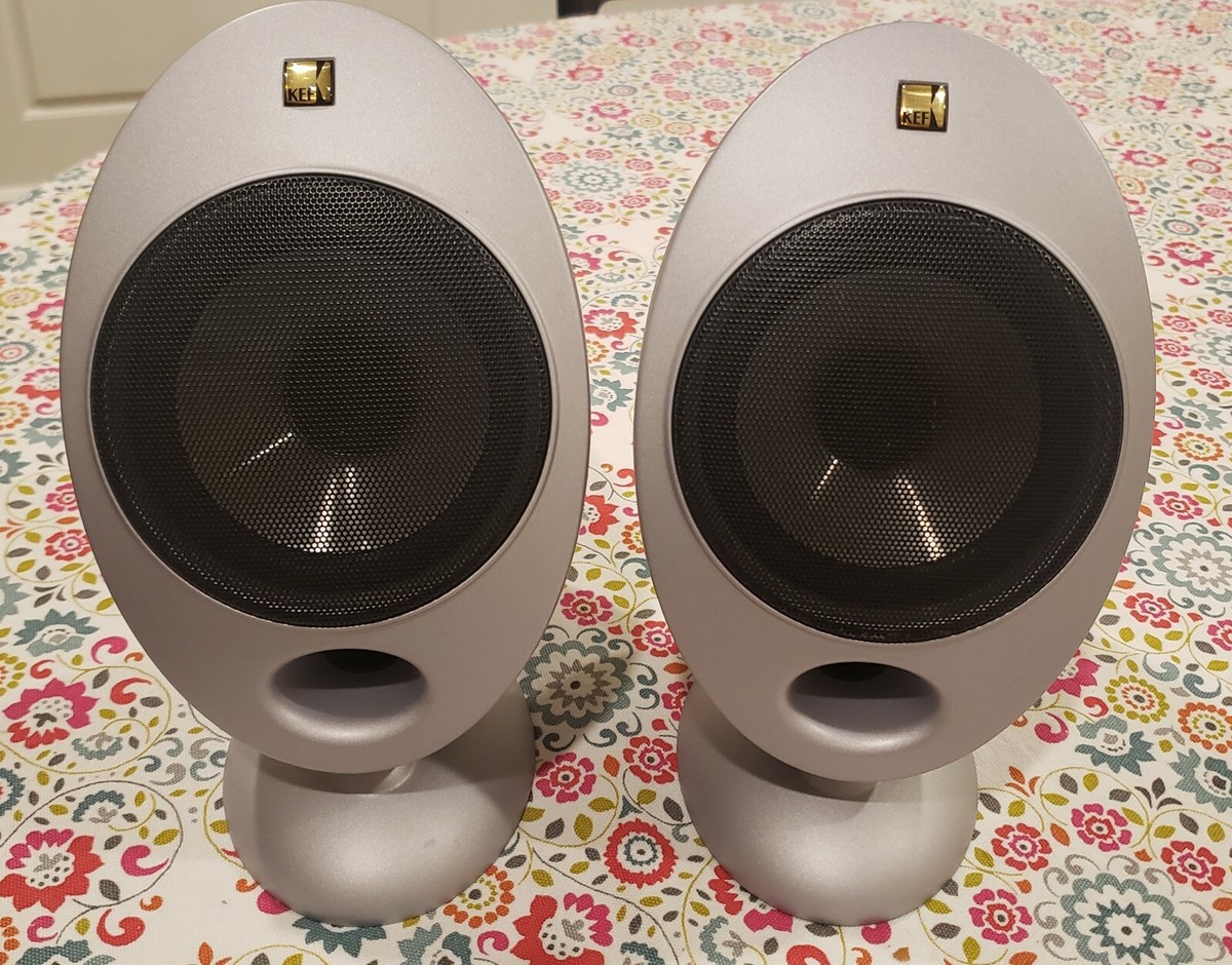 Boxe Satelit KEF HTS2001 ( Kef Egg ) SP 3327, 2 cai Uni-Q, 8 Ohmi, 10-100w ( Set 4 Bucati ) - imagine 2