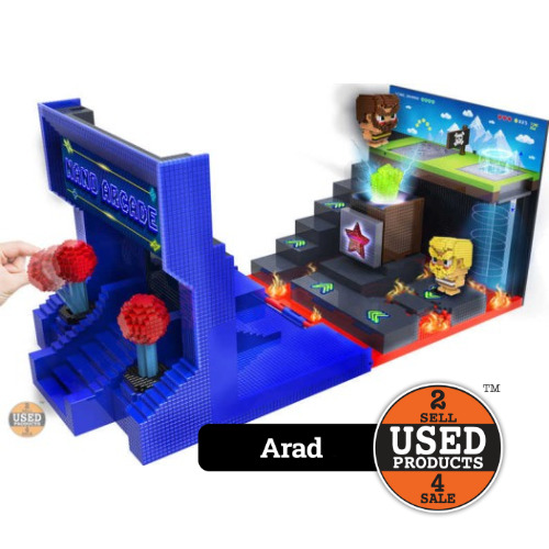 Set de joaca NanoBytes Bandai Nano Arcade Micro PlaySet
