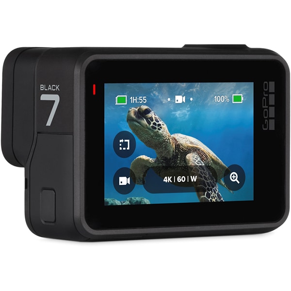 Camera Actiune GoPro Hero 7, Dock Incarcare Telesin + 3 Baterii