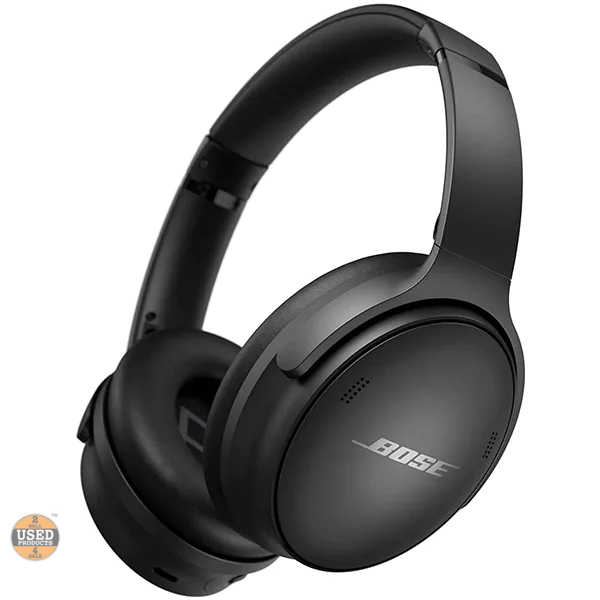 Casti wireless Over-Ear Bose QuietComfort 45, BT, MIC, ANC, Black - imagine 2
