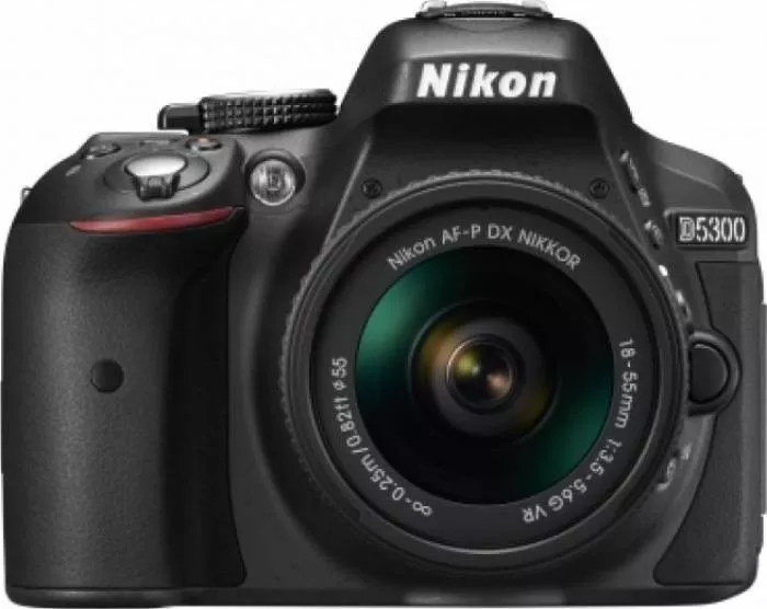 Aparat foto Nikon D5300 + Obiectiv AF-P 18-55mm 1:3.5-5.6G DX VR