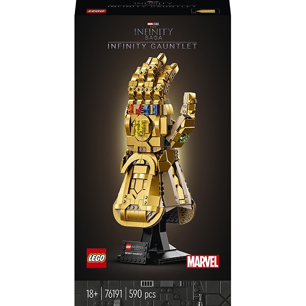 Set LEGO Marvel Infinity Gauntlet 76191 Manusa Infinitului, 590 Piese, Gama Adults 18+ - imagine 2