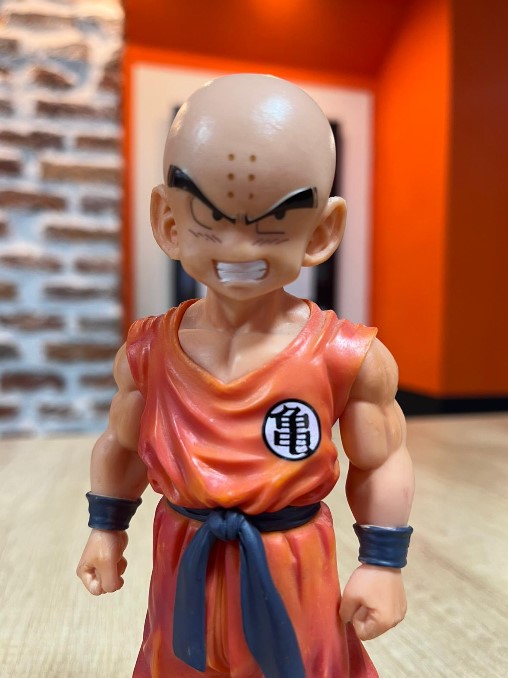 Figurina Dragon Ball Z Kuririn - 18 Cm - imagine 3