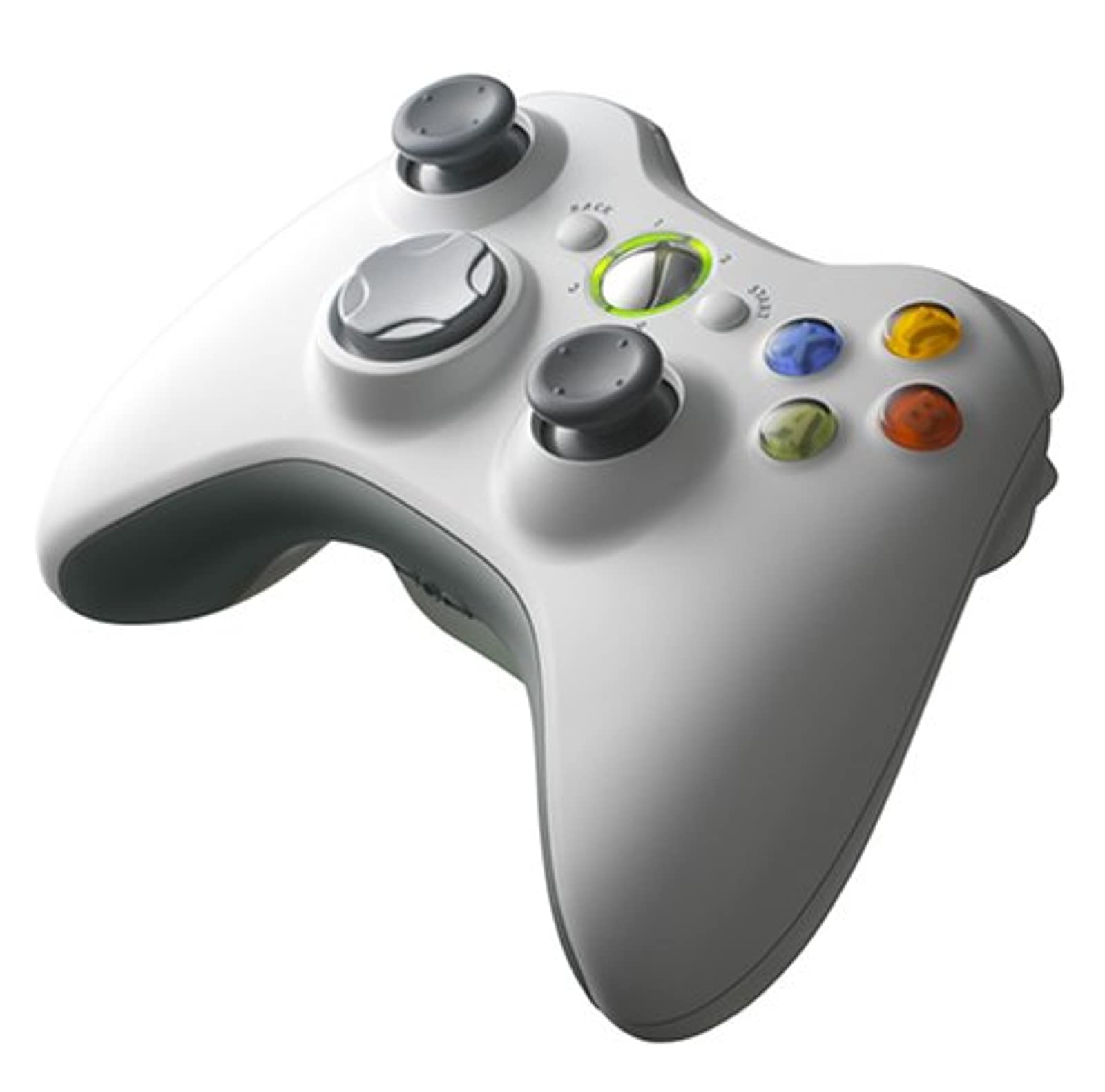 Controller Microsoft Xbox 360, Wireless, Alb