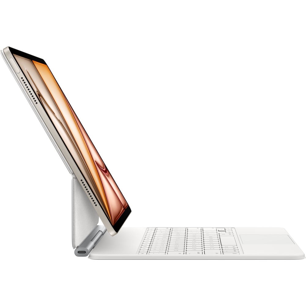 Tastatura Apple Magic Keyboard pentru iPad Air 13" (M4, M3, M2), Layout INT EN, A3340, Alb