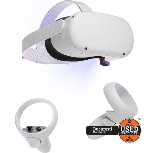 Casca VR All-in-One Meta Quest 2, 128 Gb, White